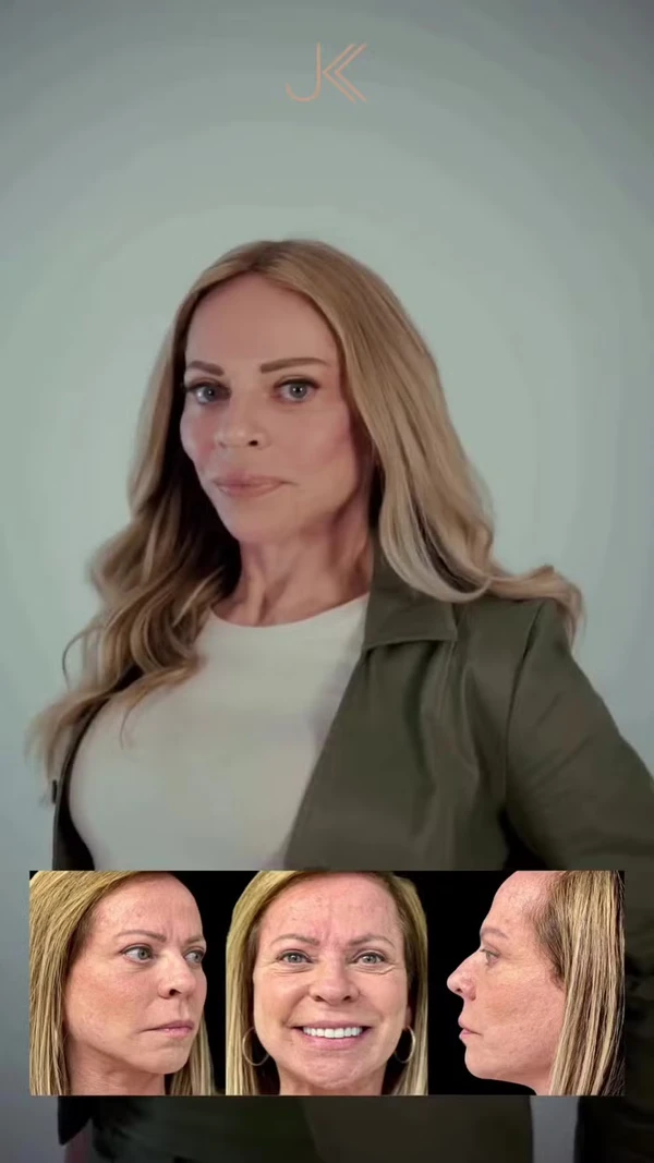 Christina Rocha aparece com 'novo rosto' após procedimento estético por  Reprodução/Instagram/JK Estética