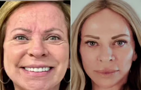 Christina Rocha aparece com 'novo rosto' após procedimento estético por  Reprodução/Instagram/JK Estética