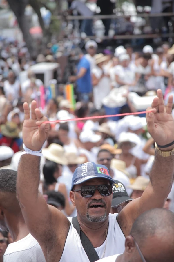 Lavagem do Bonfim, em Salvador por Sora Maia/CORREIO