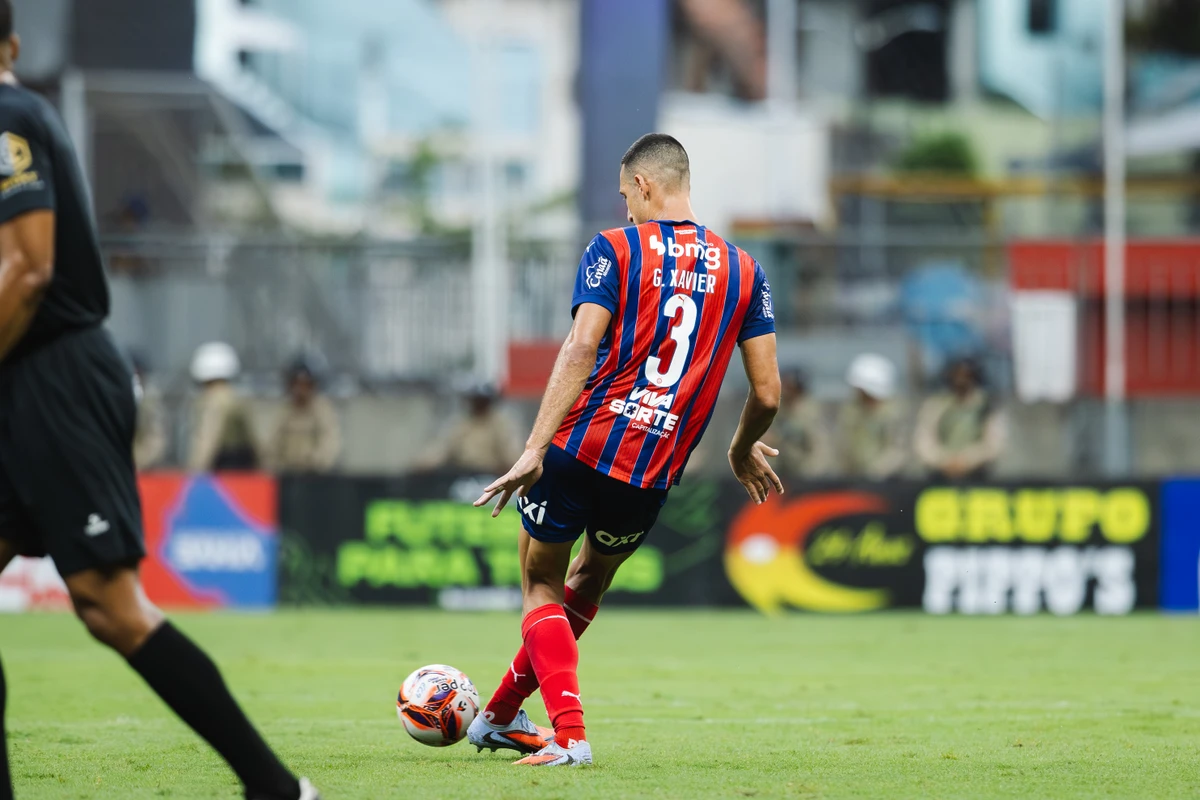 Gabriel Xavier em ação pelo Bahia