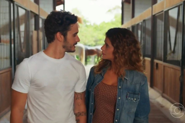 João Raul e Agrado em 'Coração Acelerado'