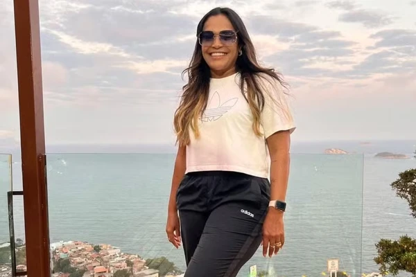 Márcia Gama dos Santos Nepomuceno, companheira de Marcinho VP e mãe do rapper Oruam por Reprodução