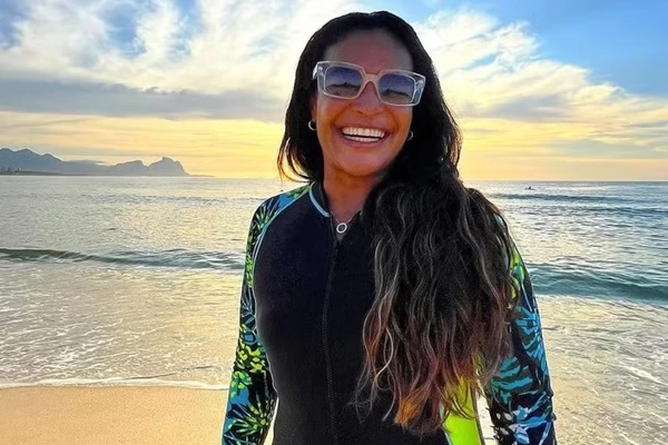 Márcia Gama dos Santos Nepomuceno, companheira de Marcinho VP e mãe do rapper Oruam por Reprodução