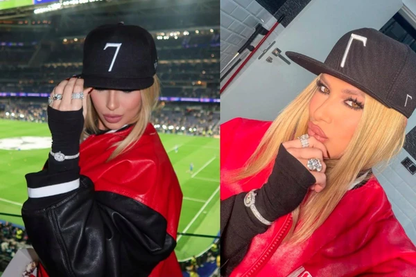 Virginia usou artigo luxo em comemoração