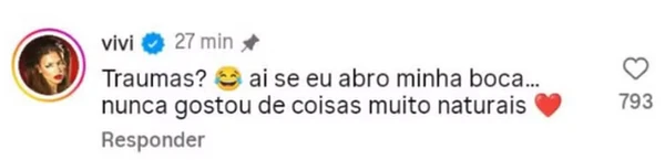 Vivi Wanderley rebate Juliano Floss após fala do ex-namorado no BBB 26 por Reprodução/Redes Sociais 