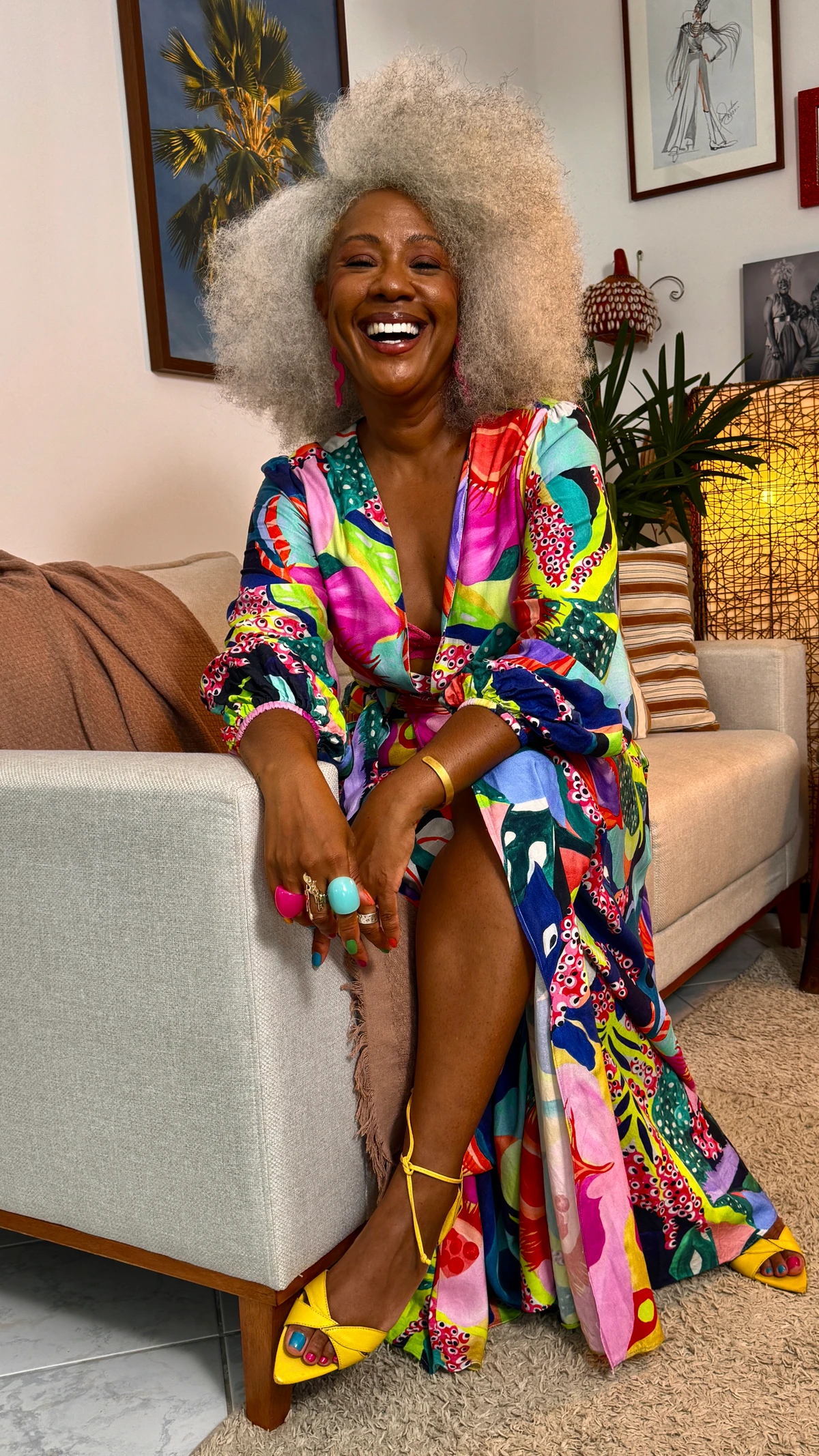 Wladia Góes foi convidada pela editora Planeta para escrever seu primeiro livro por Fábio Vaz