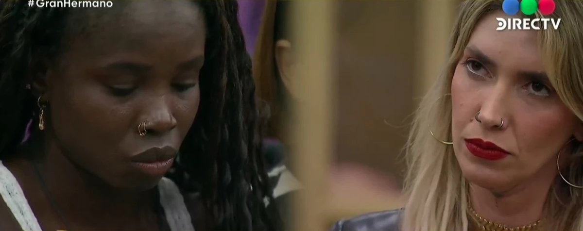 Carmiña Masi foi expulsa após falas racistas contra Jenny Mavinga por Reprodução