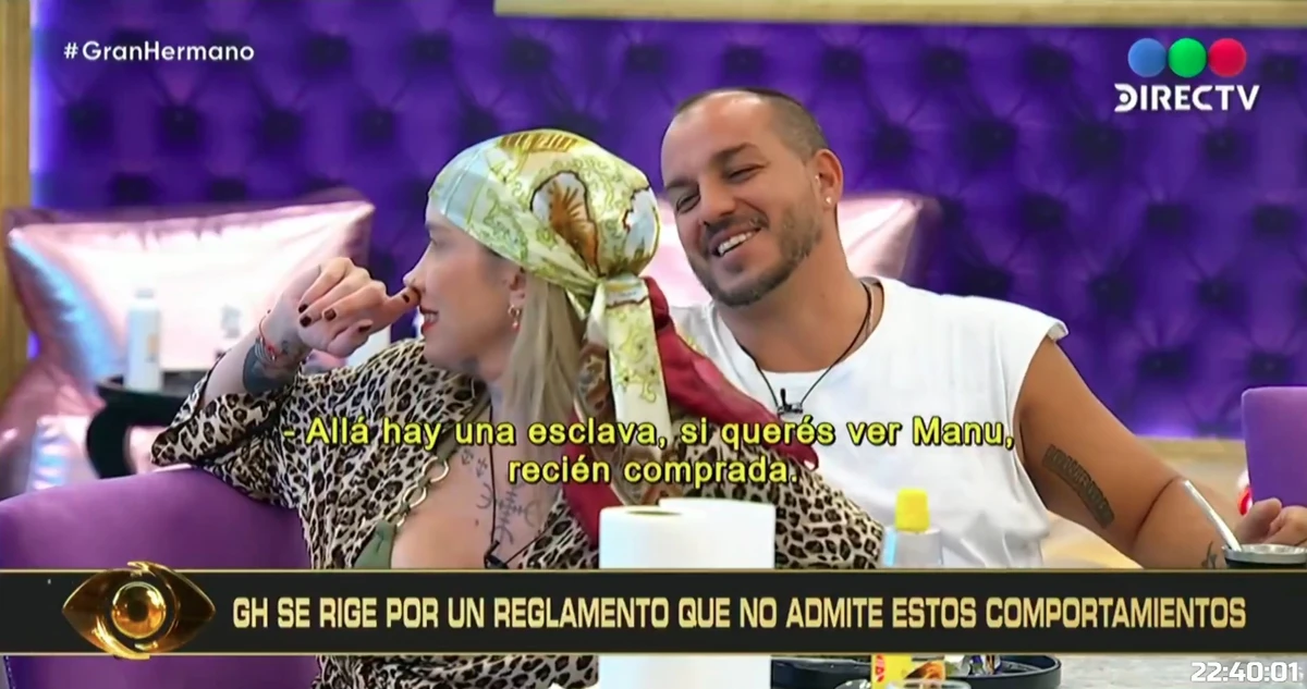 Carmiña Masi foi expulsa após falas racistas contra Jenny Mavinga por Reprodução