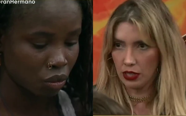Carmiña Masi foi expulsa após falas racistas contra Jenny Mavinga