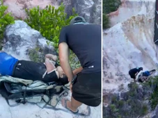 Imagem - Turista sofre fraturas após queda durante voo de asa delta em destino turístico da Bahia