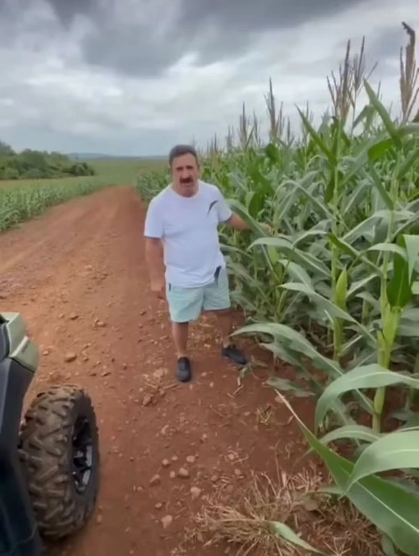 A fazenda do apresentador Ratinho por Reprodução/Redes Sociais 