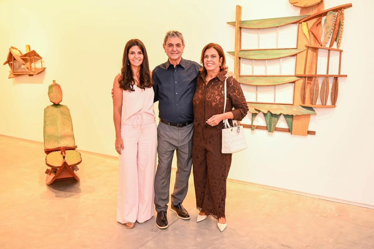 Thais, Paulo e Cristina Darzé por Elias Dantas/ Alô Alô Bahia