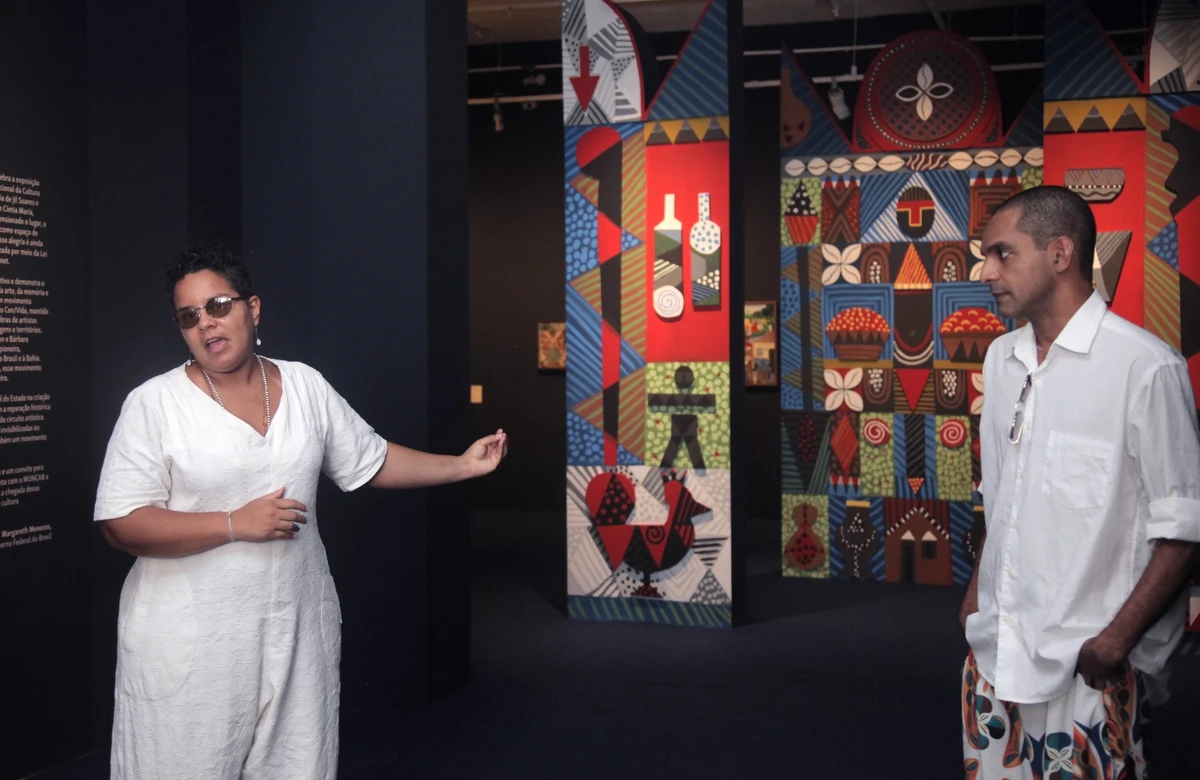 Curadores Jamile Coelho e Jil Soares por Sora Maia/CORREIO