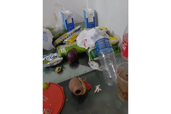 Idosa foi encontrada por vizinhos em condições insalubres por Reprodução