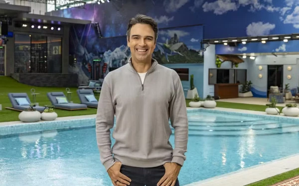 Tadeu Schmidt no comando do BBB 26