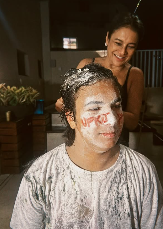 Fotos de Inácio com amigos e família por Reprodução | Instagram