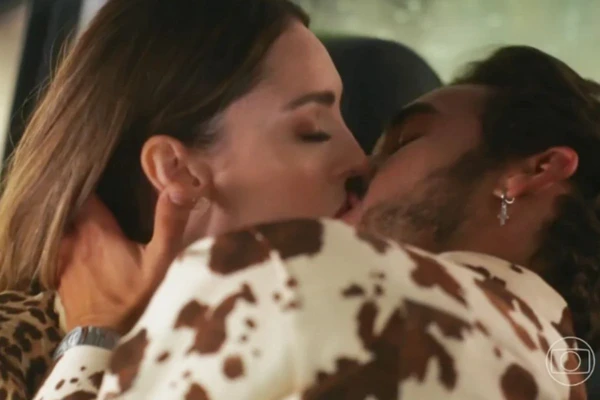 João Raul e Naiane em 'Coração Acelerado'