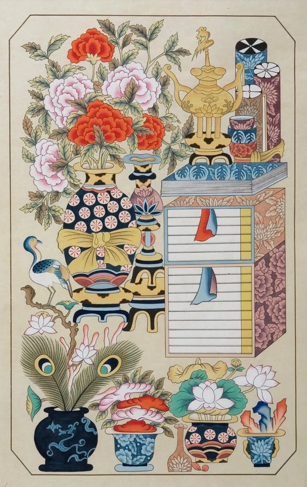 Exposição traz ao Brasil tradicional pintura folclórica coreana Minhwa por Divulgação