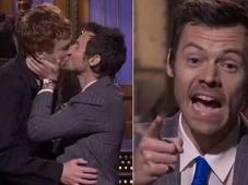 Imagem - Harry Styles surpreende ao beijar ator ao vivo em programa: 'Vocês não sabem tudo sobre mim'