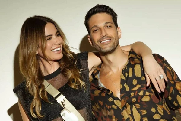 Luciana e Marco Antônio Gimenez