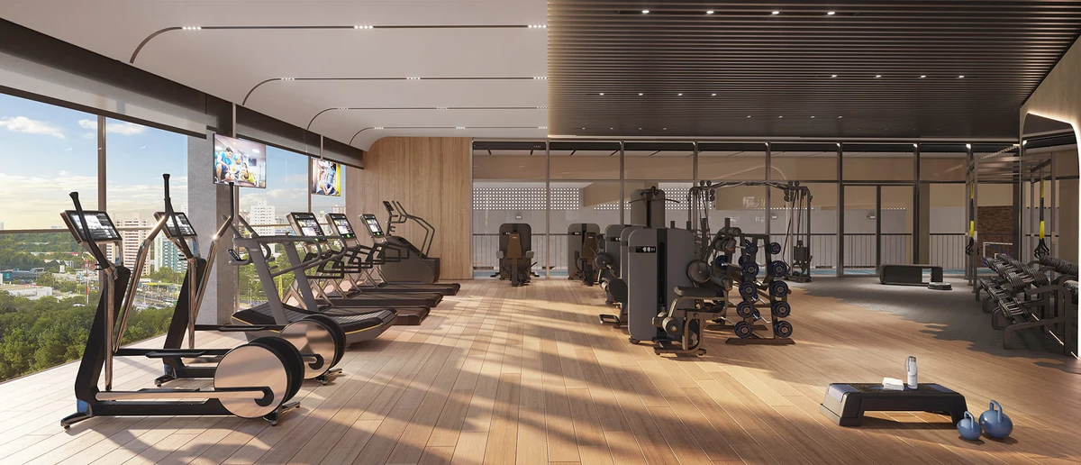 Espaços fitness do Legacy por Divulgação