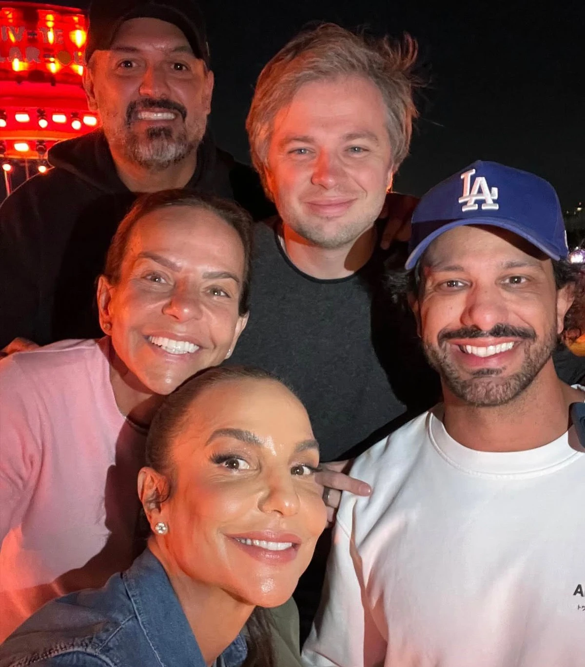 Ivete Sangalo e Tiago Maia por Reprodução