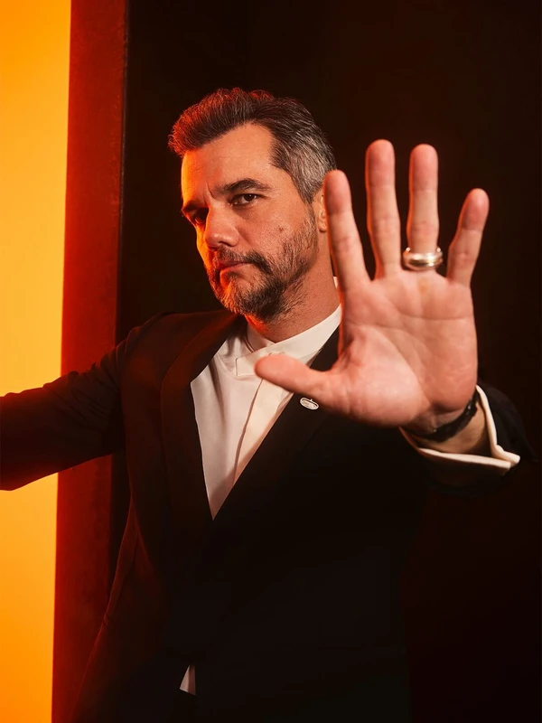 Wagner Moura no Oscar 2026 por Sami Drasin/Reprodução/Instagram 