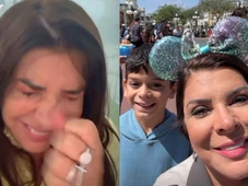 Imagem - Mara Maravilha fica presa em bondinho com filho e ex-marido em viagem à Disney: ‘Desesperador’