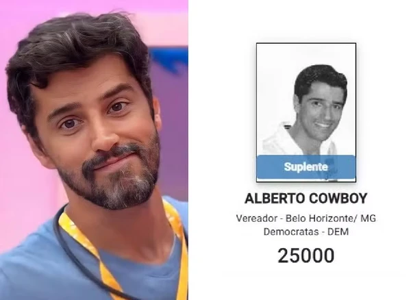 Alberto Cowboy, do 'BBB 26', já se candidatou a vereador por Belo Horizonte por Reprodução/Instagram