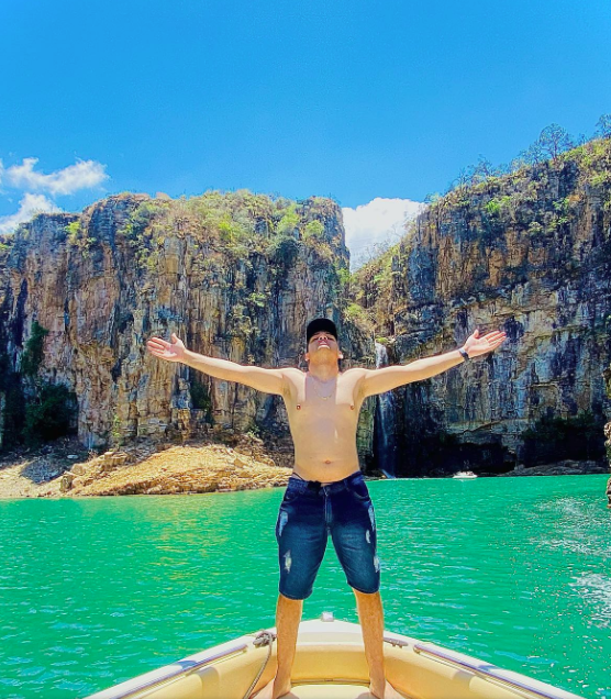 Diogo 305 foi preso em um resort de luxo em Busca Vida por Reprodução