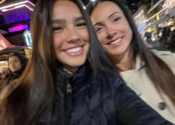 Duda Guerra e a mãe, Viviane Guerra por Reprodução/Instagram