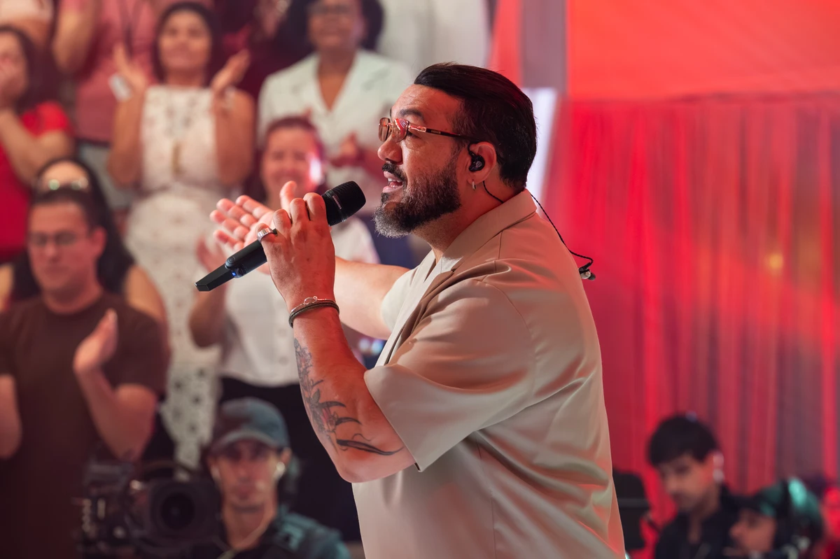 Gravação do programa “Em Família com Eliana” por Globo/Bob Paulino