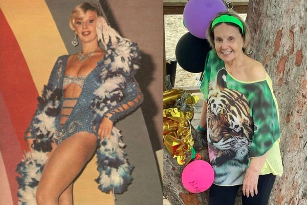 Íris Bruzzi foi vedete na década de 1970