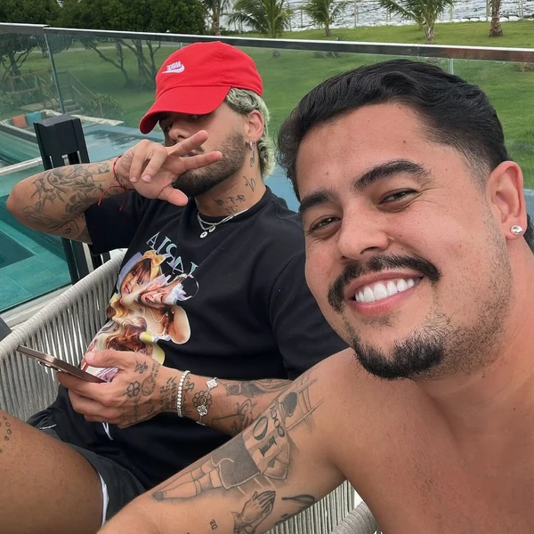 João Victor Cocá e Zé Felipe por Reprodução/Instagram