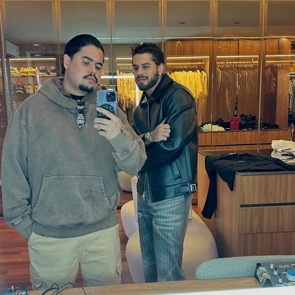 João Victor Cocá e Zé Felipe por Reprodução/Instagram