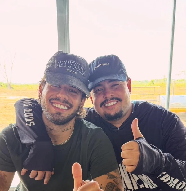 João Victor Cocá e Zé Felipe por Reprodução/Instagram