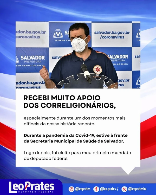 Leo Prates anuncia saída do PDT por Reprodução