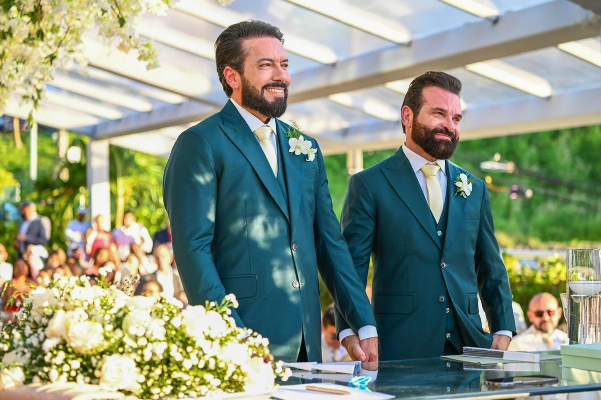 O arquiteto Renei Freitas e o empresário Éder Valadão