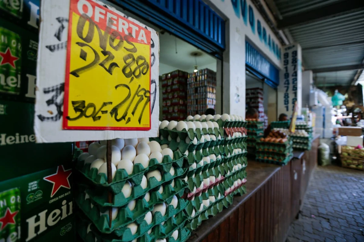 Placa de ovo em Salvador