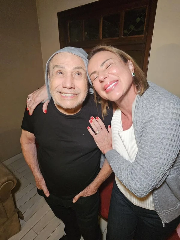 Stênio Garcia e a esposa, Marilene Saade por Reprodução/Instagram