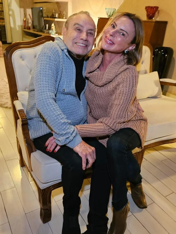 Stênio Garcia e a esposa, Marilene Saade por Reprodução/Instagram