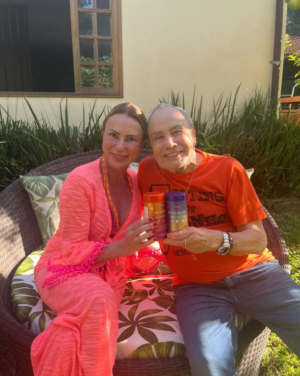 Stênio Garcia e a esposa, Marilene Saade por Reprodução/Instagram