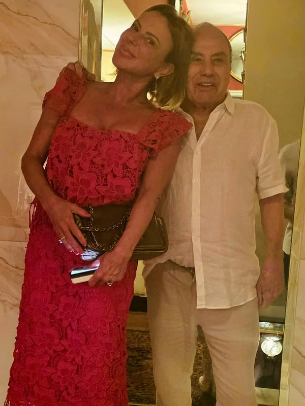 Stênio Garcia e a esposa, Marilene Saade por Reprodução/Instagram