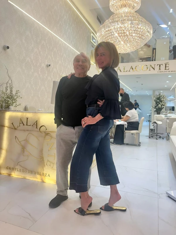 Stênio Garcia e a esposa, Marilene Saade por Reprodução/Instagram