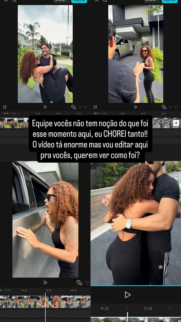 Sthe Matos e Kevi Jonny comemoram primeiro ano de casados por Reprodução/Instagram