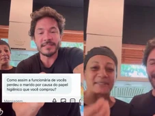 Imagem - Eliezer causa ‘crise’ no casamento da funcionária após comprar papel higiênico barato; entenda