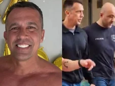 Imagem - Sem algemas e no banco de trás: vídeo mostra prisão de tenente-coronel por morte de esposa