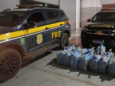 Imagem - Três pessoas são presas após a polícia flagrar 410 kg de cocaína base sendo transportados em caminhonete na Bahia