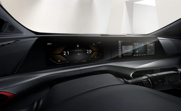 O quadro de instrumentos é integrado à tela central por Divulgação