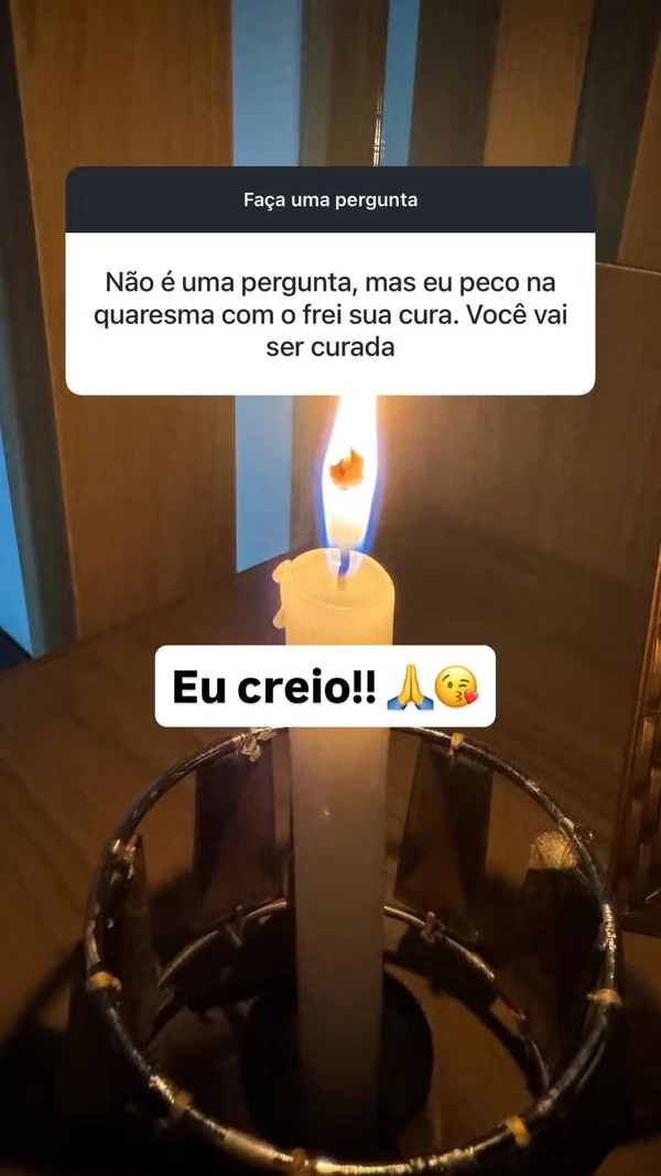 Mãe de Lucas Lucco mostra cabelo após diagnóstico de alopecia por Reprodução/Redes Sociais 